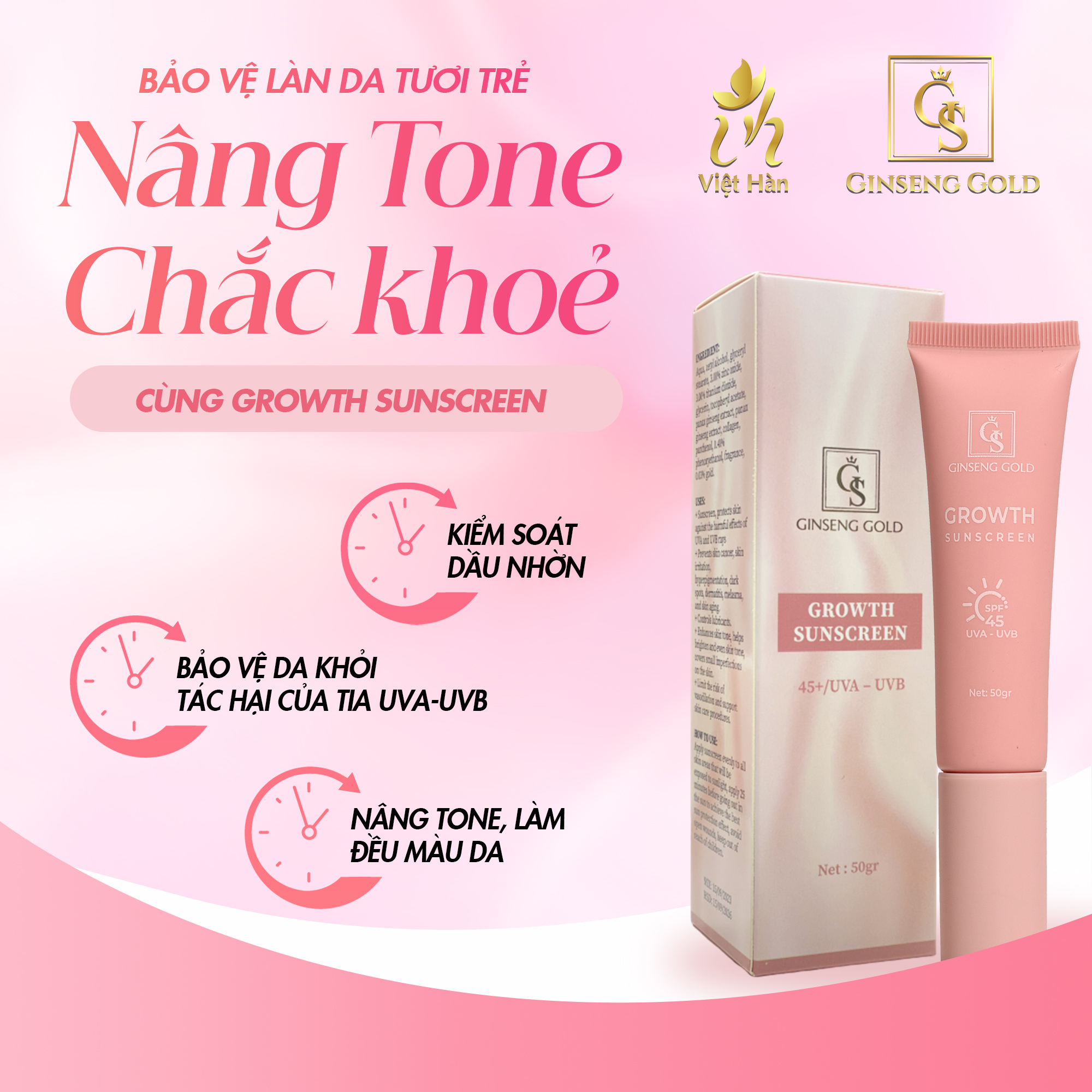 BABY - GROWTH SUNSCREEN ( Kem chống nắng đa tầng )