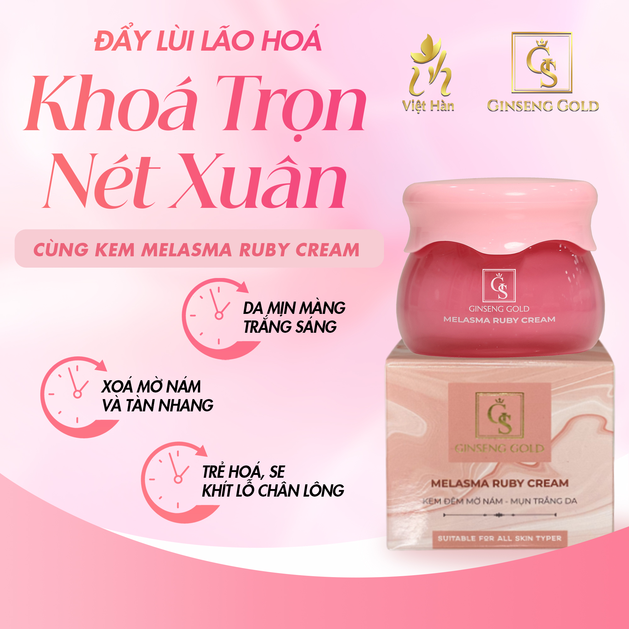 BABY - MELASMA RUBY CREAM ( Kem đêm đặc trị nám )