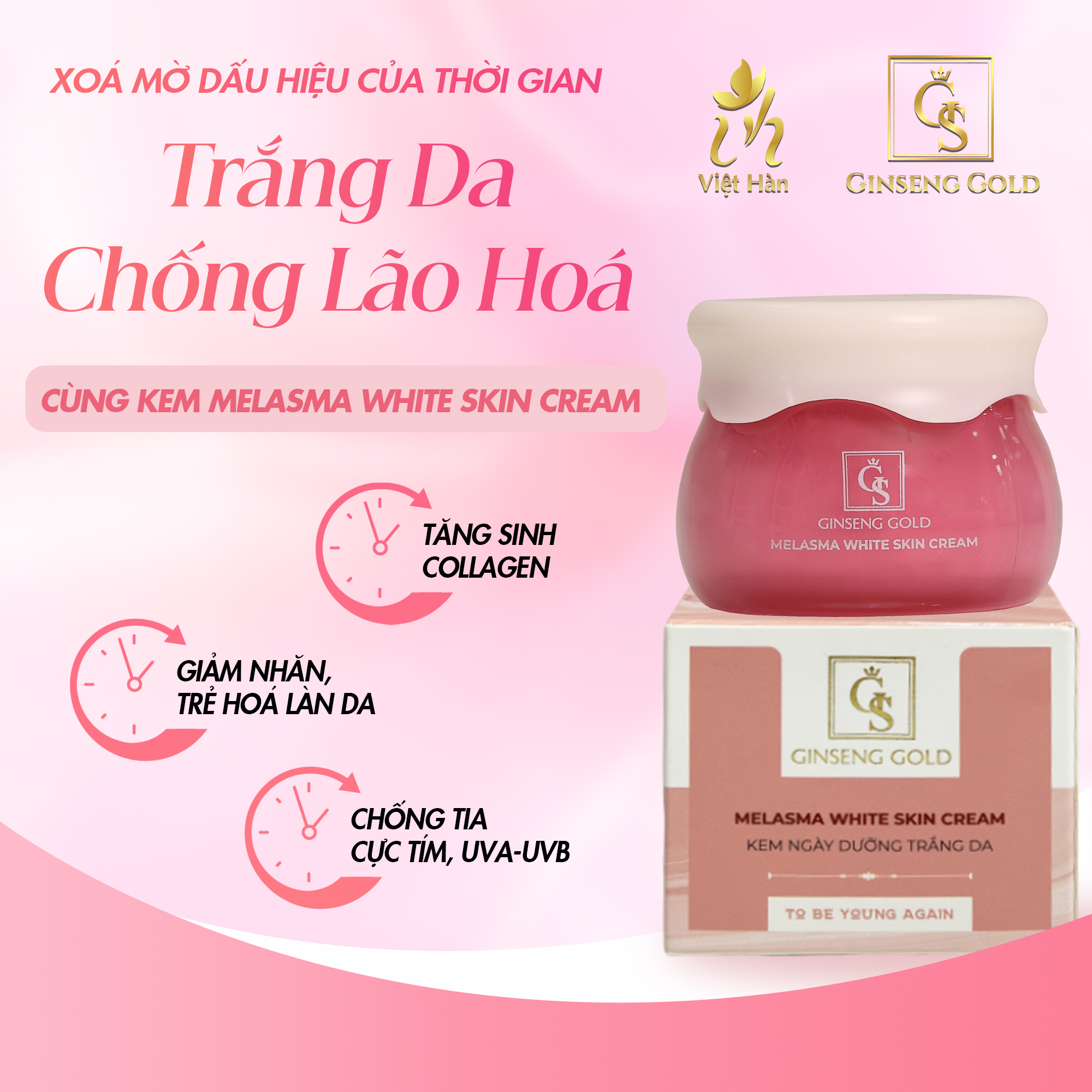 BABY - MELASMA WHITE SKIN CREAM ( Kem ngày đặc trị nám )